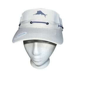 Tommy Bahama Visor Adjustable Sun Hat Cap Fishing Boating Beach Mens NEW